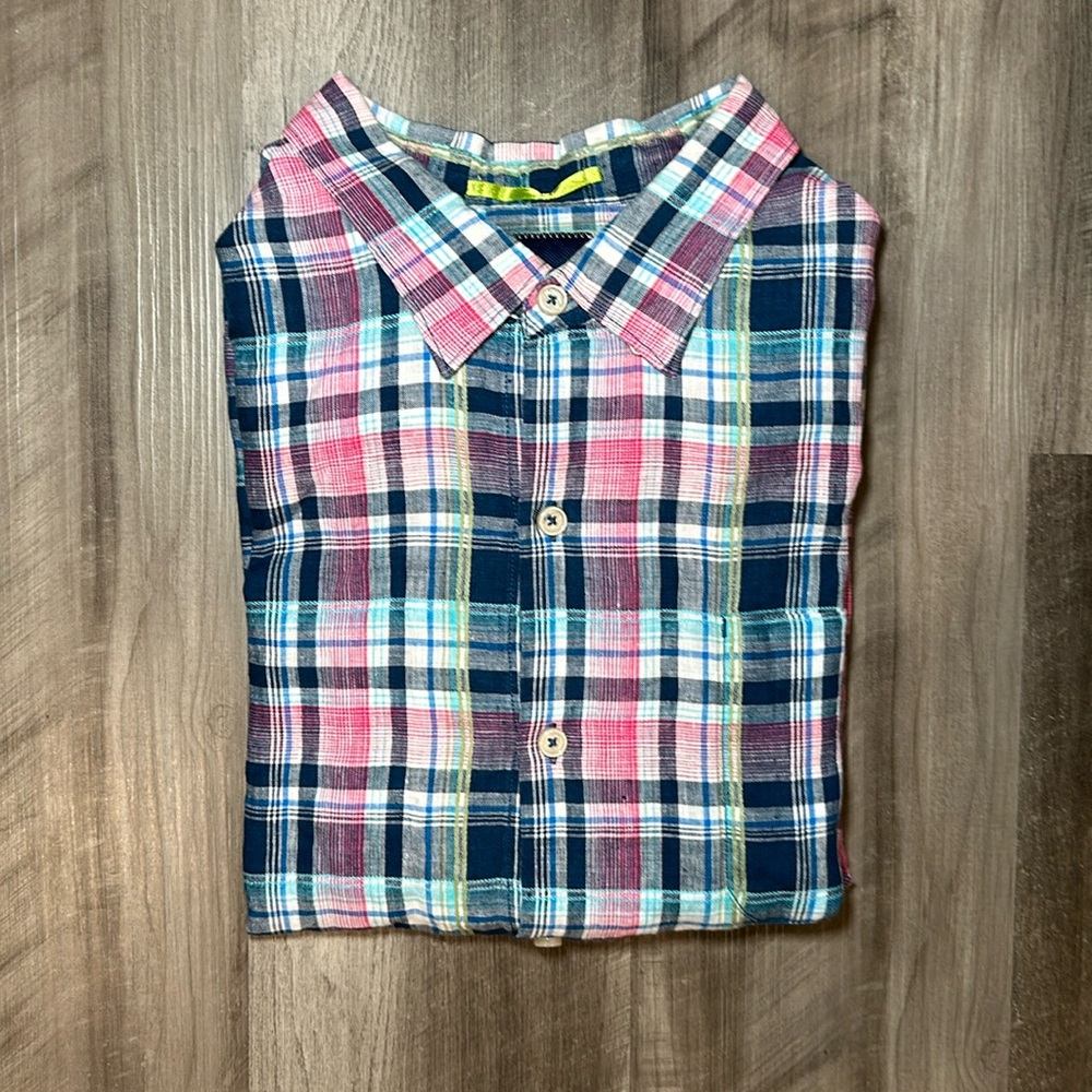 Tommy Bahama Linen Long Sleeve Button Down - 2XL